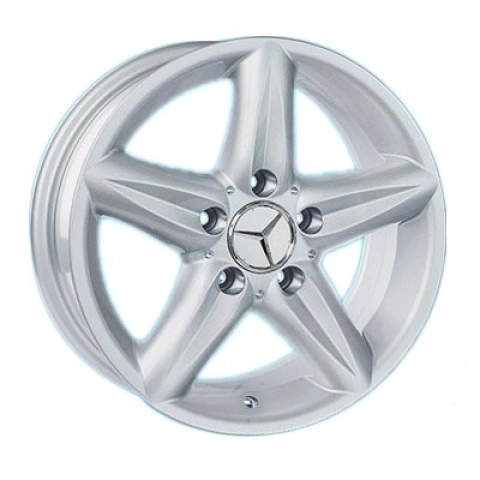 Replica Mercedes (A-R797) W6.5 R15 PCD5x112 ET35 DIA66.6 silver